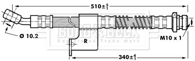 BORG & BECK Jarruletku BBH7033